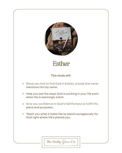 Esther | Seeing God When He Is Silent