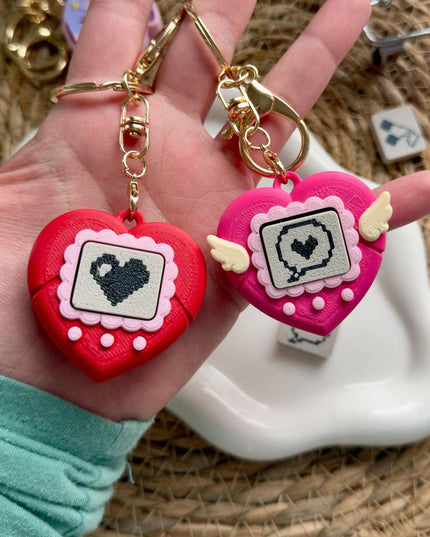 Heart V-Pet Fidget Clicker