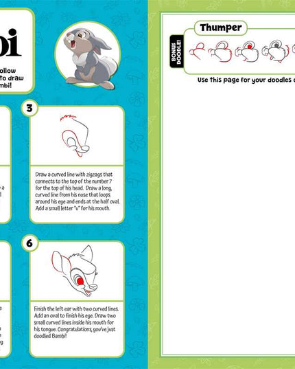 Disney Doodles: Learn to Draw Favorite Disney Characters by IglooBooks