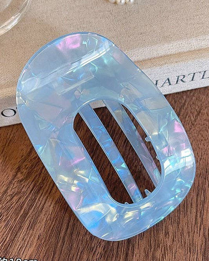 Jumbo Lay Flat Oval Hair Claw Clips Secure Styling | 40H1040