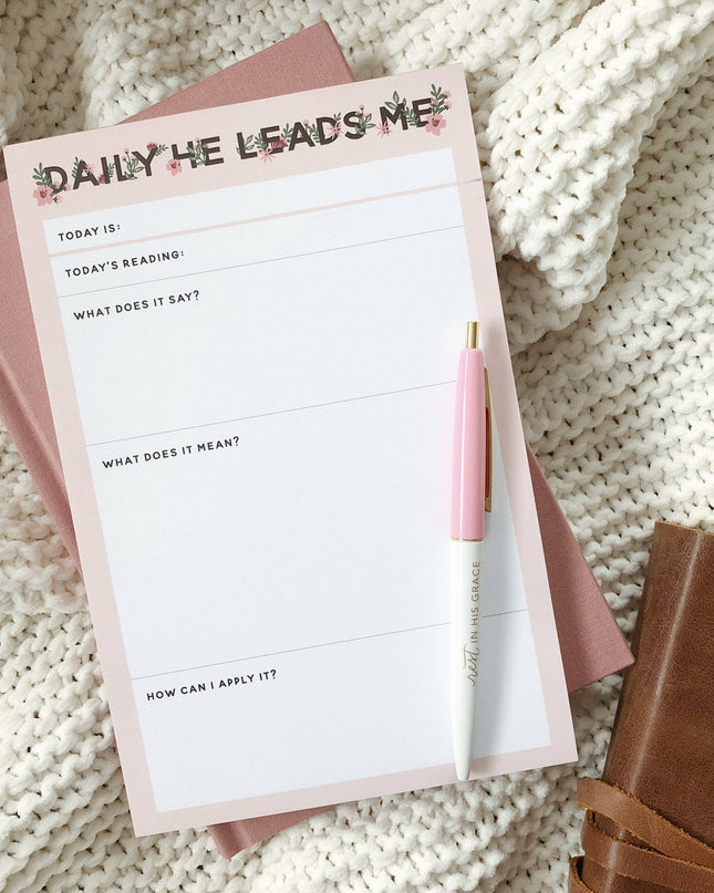 Daily He Leads Me - Wildflower