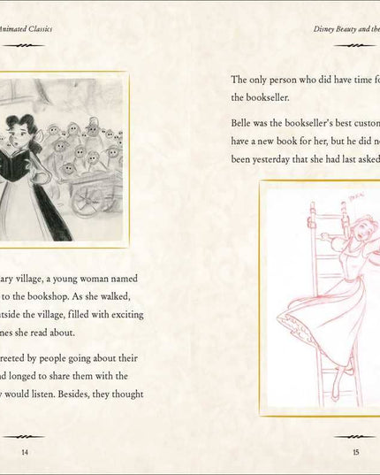 Disney Animated Classics: Beauty and the Beast by Editors of Studio Fun International