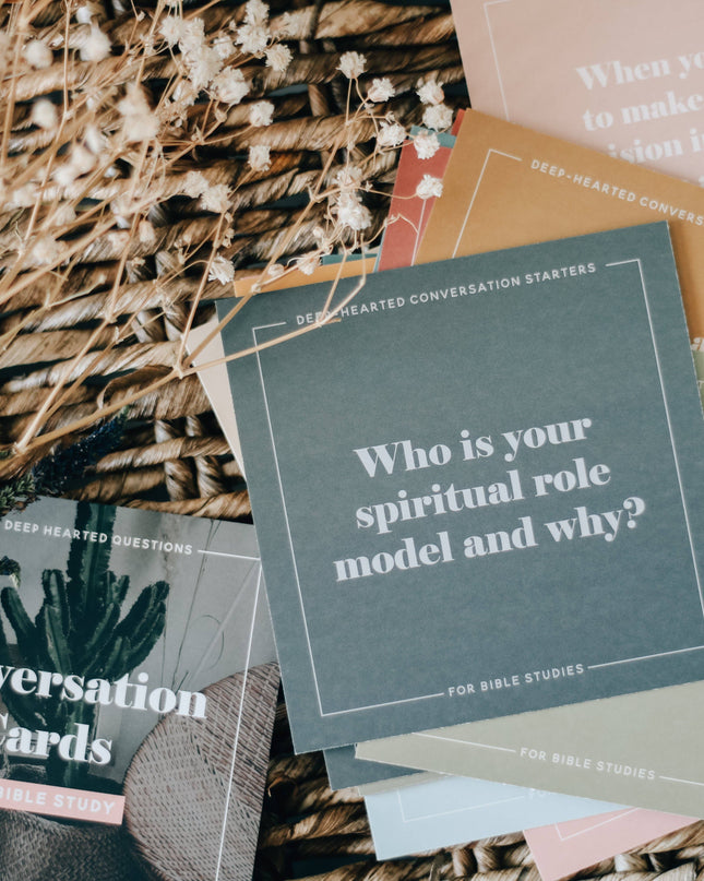 Conversation Cards for Bible Study