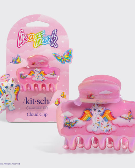 Lisa Frank x Kitsch Cloud Clip in Angel Kitty™