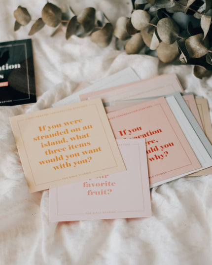 Conversation Cards for Bible Study
