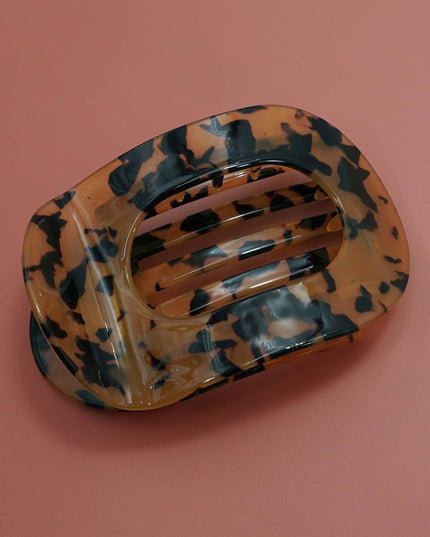 Jumbo Lay Flat Oval Hair Claw Clips Secure Styling | 40H993