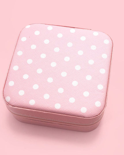 DESIGNED JEWELRY ORGANIZER TRAVEL BOX CASE | 40P566