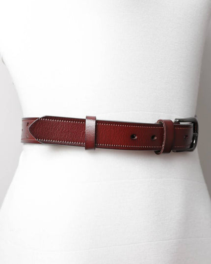 Leather Belt with Petal Design 🌟 – Available in 5 Colors