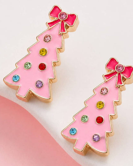 CHRISTMAS TREE STUD EARRINGS | 40E535