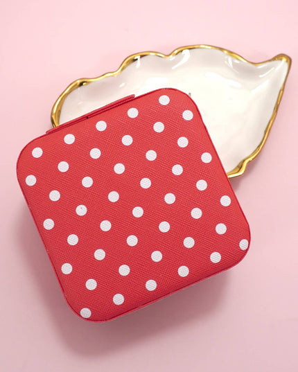 DESIGNED JEWELRY ORGANIZER TRAVEL BOX CASE | 40P566