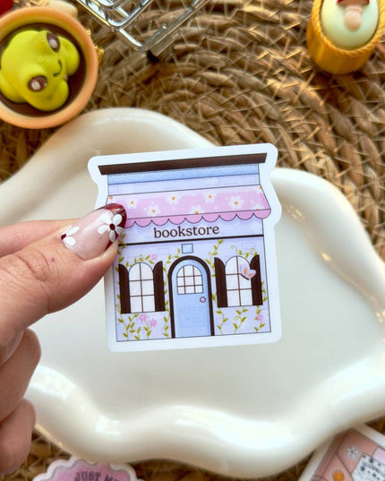 Spring Bookstore Sticker