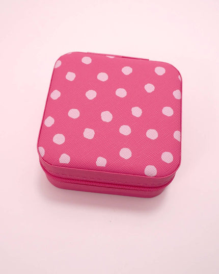 DESIGNED JEWELRY ORGANIZER TRAVEL BOX CASE | 40P566