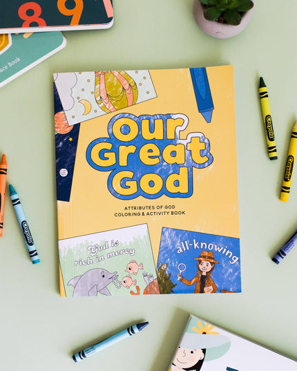 Our Great God - Kids Coloring Book