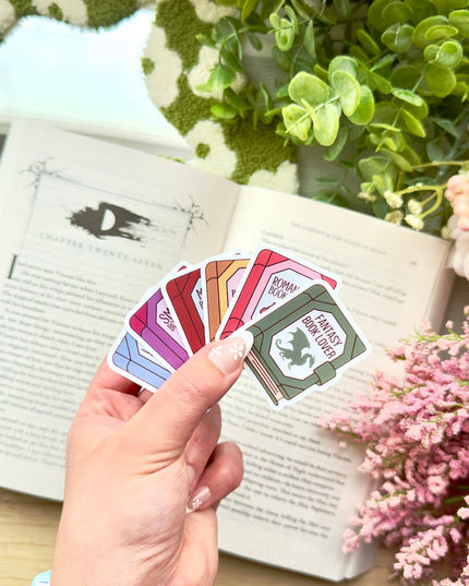 Romantasy Book Lover Sticker