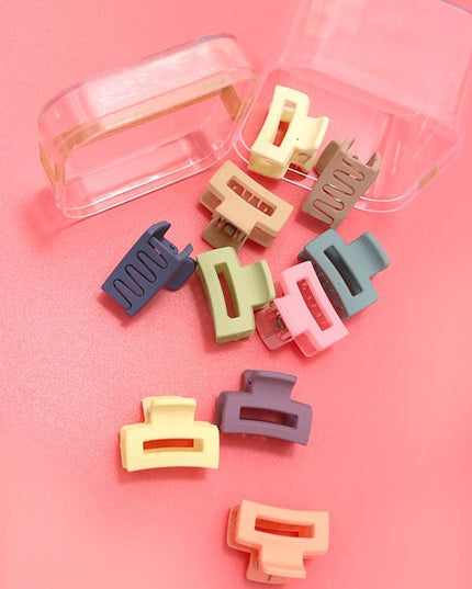 MINI PACK OF 10 FLOWER WAIVY RECTANGLE IN A CASE | 40H842