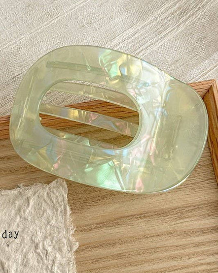 Jumbo Lay Flat Oval Hair Claw Clips Secure Styling | 40H1040