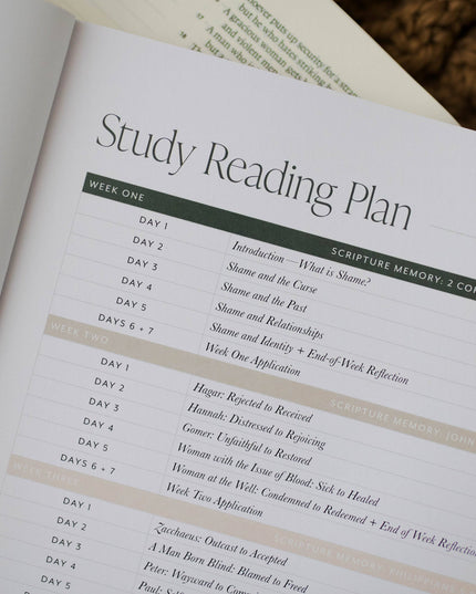 Free From Shame Bible Study