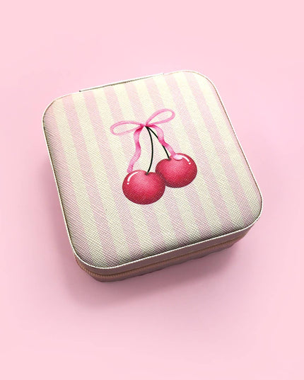 DESIGNED JEWELRY ORGANIZER TRAVEL BOX CASE | 40P566