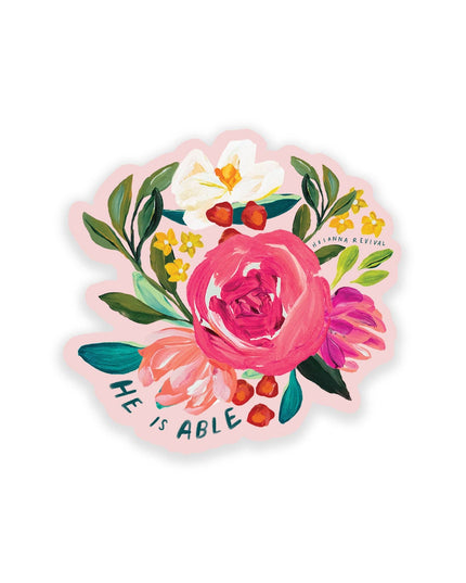 Sticker: He Is Able
