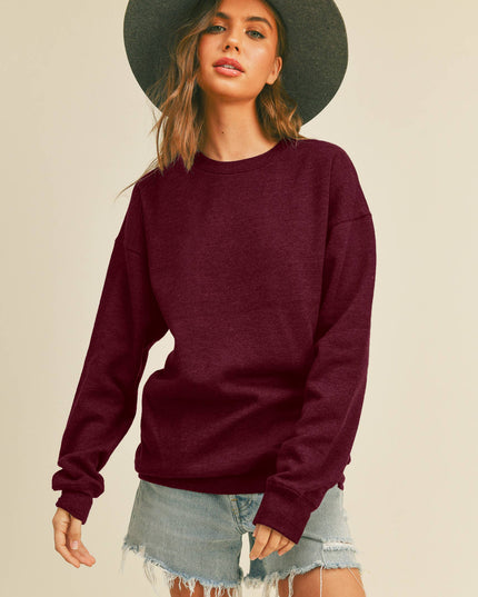 Blank Long Sleeve Sweatshirt