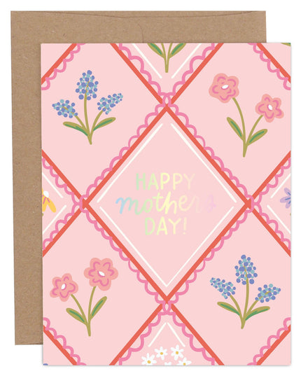 Happy Mother's Day Floral Greeting Card