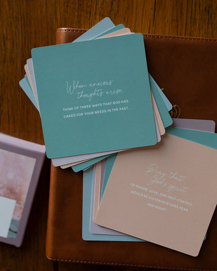 Comfort for the Anxious Heart Verse Cards