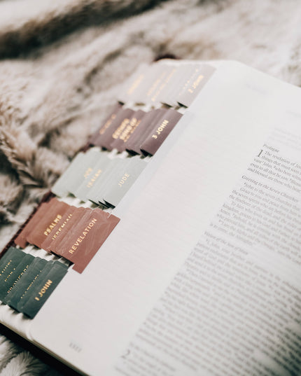 Jewel Tone Bible Tabs