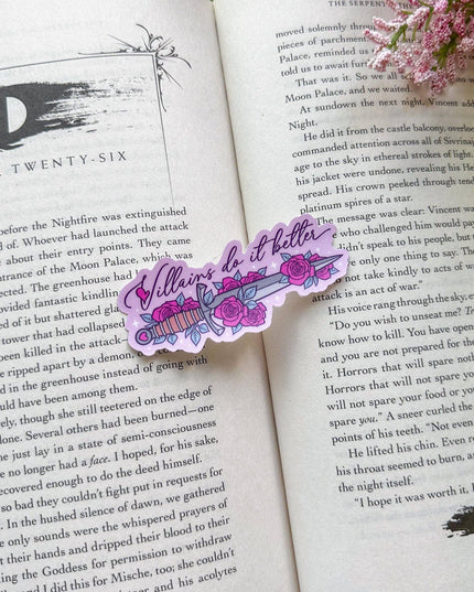 Villains Do it Better Sticker