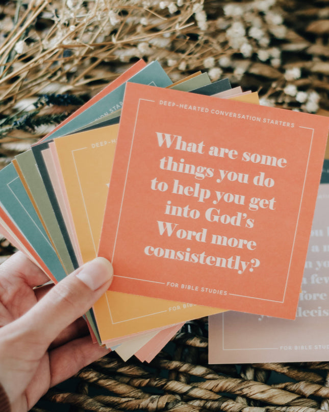Conversation Cards for Bible Study
