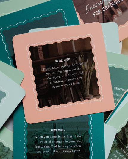 Encouragement for Graduates Verse Card Set