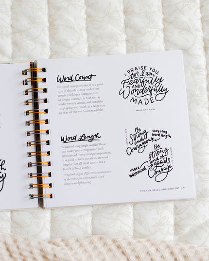 Daily Grace Scripture Lettering Workbook