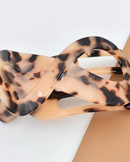 Lay Flat Flower Hair Claw Clips for Secure Styling | 40H1007