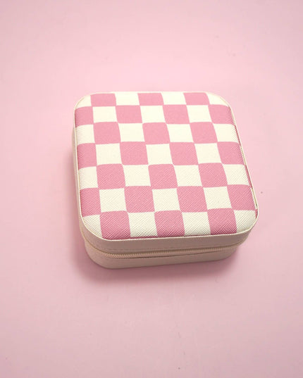 DESIGNED JEWELRY ORGANIZER TRAVEL BOX CASE | 40P566