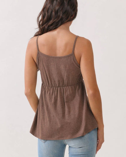 JC57485 - BABYDOLL CAMI TOP