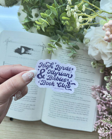 Acotar Sticker "High Lords & Illyrian Babies Book Club"