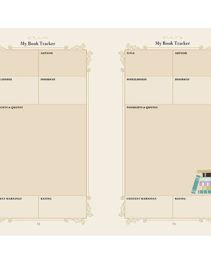 The No-Pressure Book Journal
