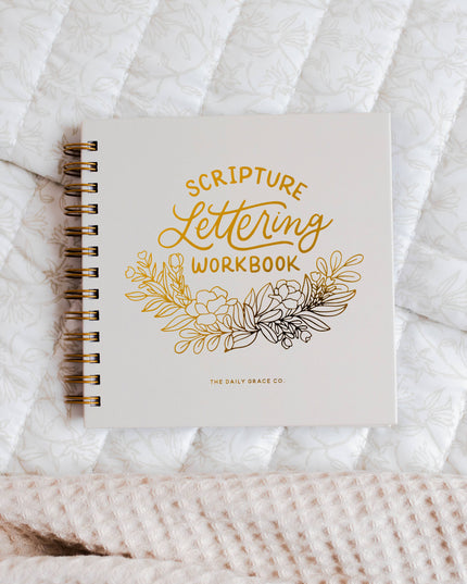 Daily Grace Scripture Lettering Workbook