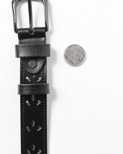 Leather Belt with Petal Design 🌟 – Available in 5 Colors