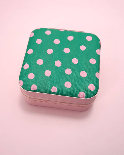 DESIGNED JEWELRY ORGANIZER TRAVEL BOX CASE | 40P566