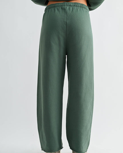 Malibu Wide-Leg Fleece Pants
