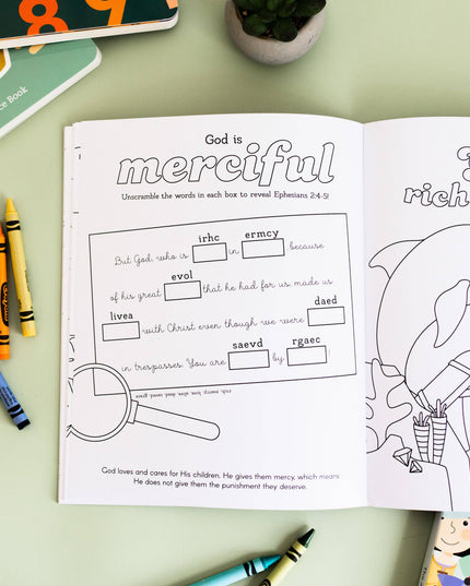 Our Great God - Kids Coloring Book