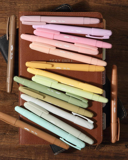 Mr. Pen Gel Highlighter Set - 16 Vibrant Colors