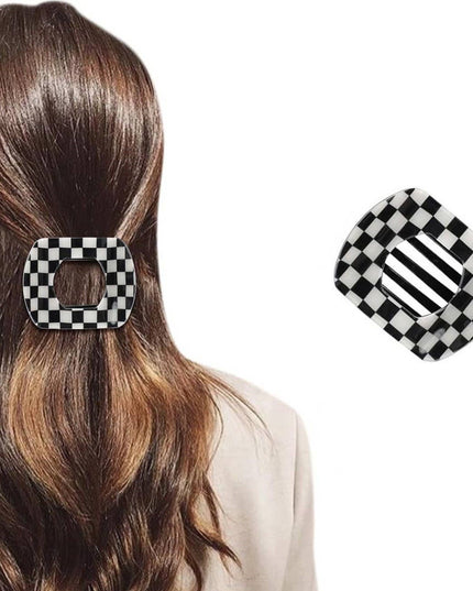 Jumbo Lay Flat Oval Hair Claw Clips Secure Styling | 40H1031