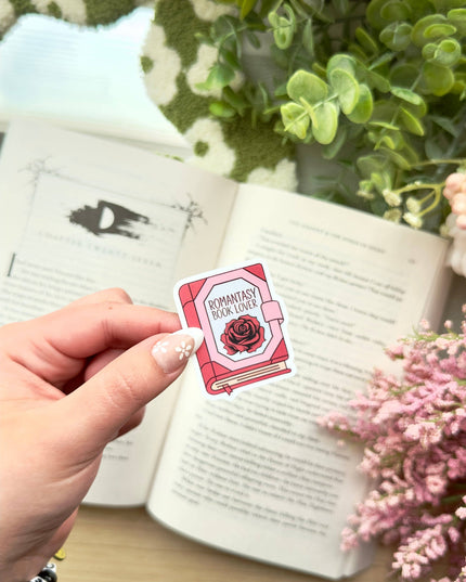 Romantasy Book Lover Sticker