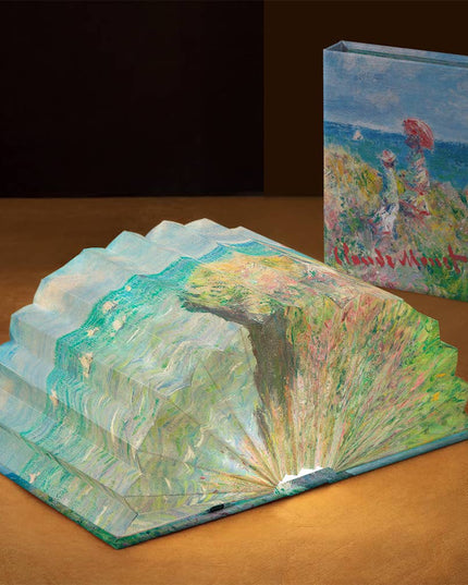 Modgy Light Book - Claude Monet Cliff Walk at Pourville