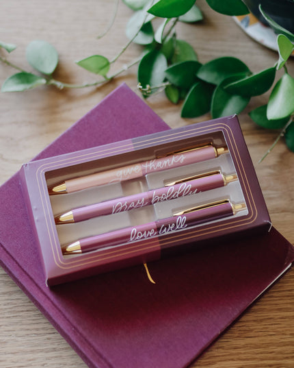 Rose Tone Pen Set