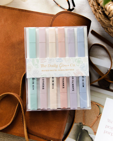 Muted Pastel Highlighters - OUR BEST SELLER!