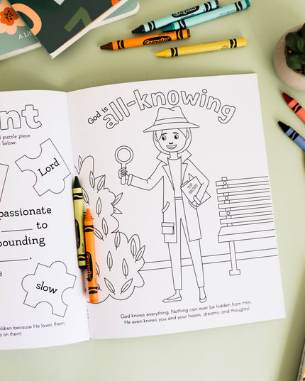 Our Great God - Kids Coloring Book