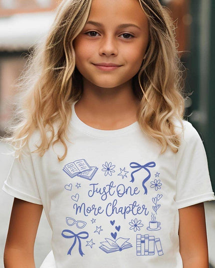 Just One More Chapter Kids Graphic Tee