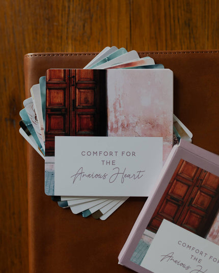 Comfort for the Anxious Heart Verse Cards